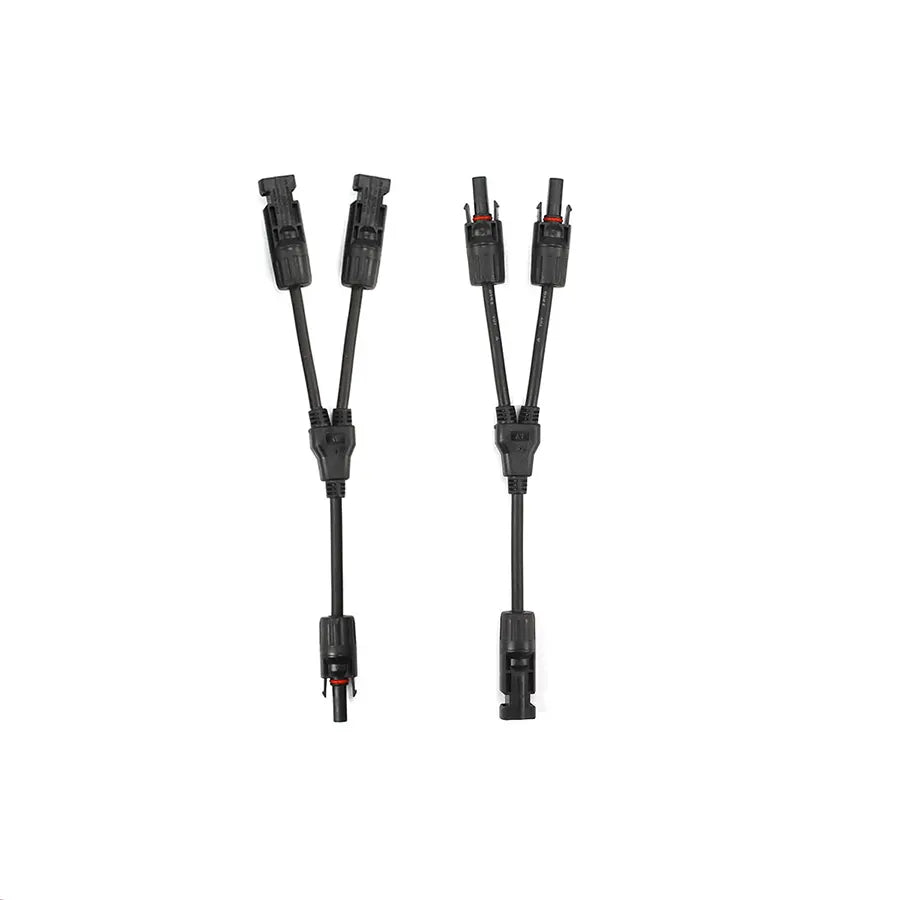 1 to 2 Y Cable for Solar Panel Connection in Parallel