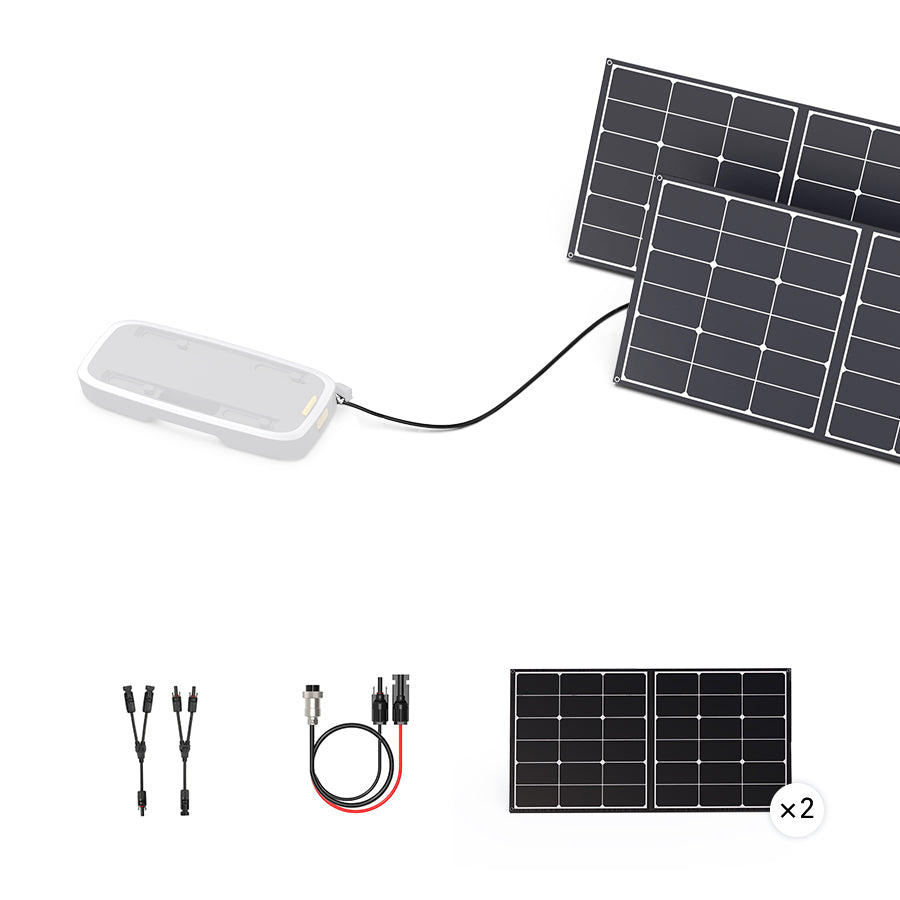 Solar Charging Kit for Mark 2 Plus (Single Battery)
