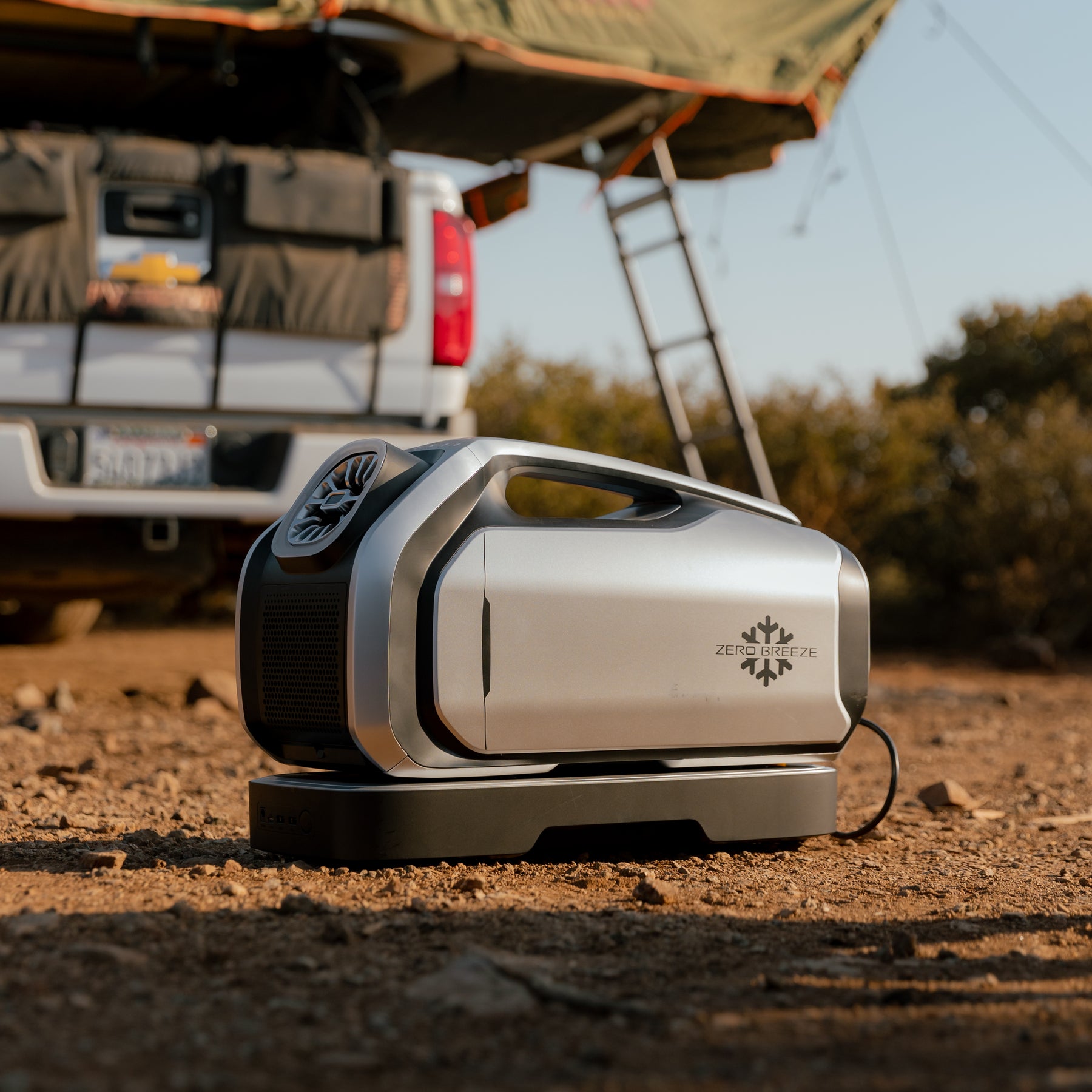 Staying Cool Off-Grid: The ZERO BREEZE Mark 2 AC for Tents and Tiny Cabins